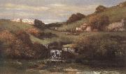 Gustave Courbet Landscape oil painting reproduction